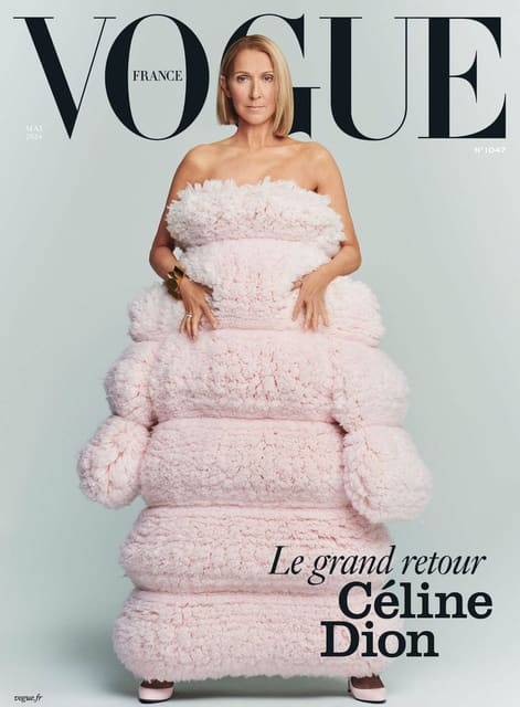 Céline Dion Le Grand Retour — Vogue France