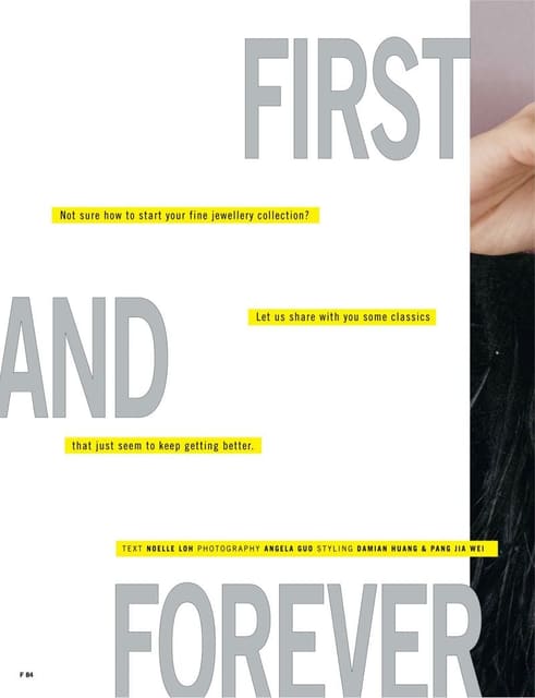 First and Forever By Angela Guo — F Zine