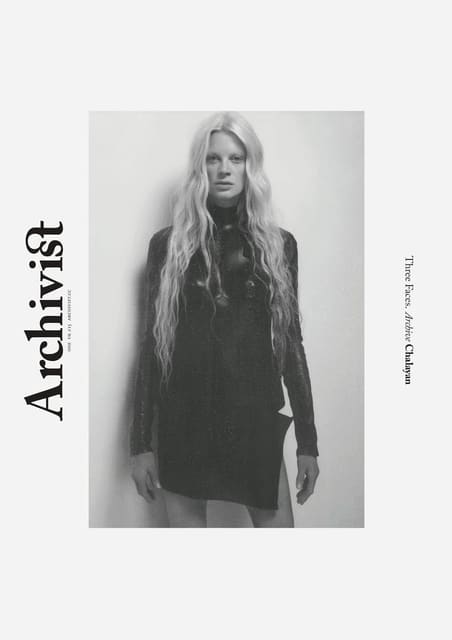 Archivist S/S 2014 Cover
