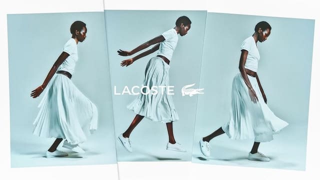 Lacoste - Unfold Your Pleats Campaign — Lacoste