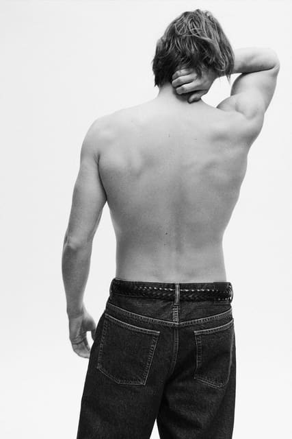 Zara Man 90’s archive S/S 25 campaign — Zara