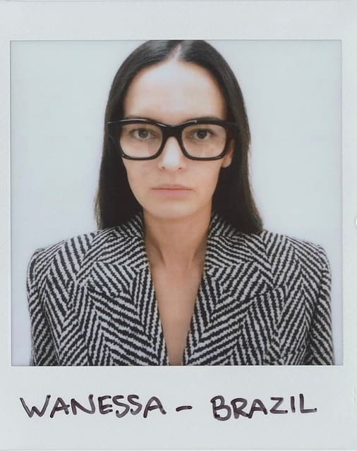 Givenchy F/W 2025 Show Girls Polaroids — Givenchy