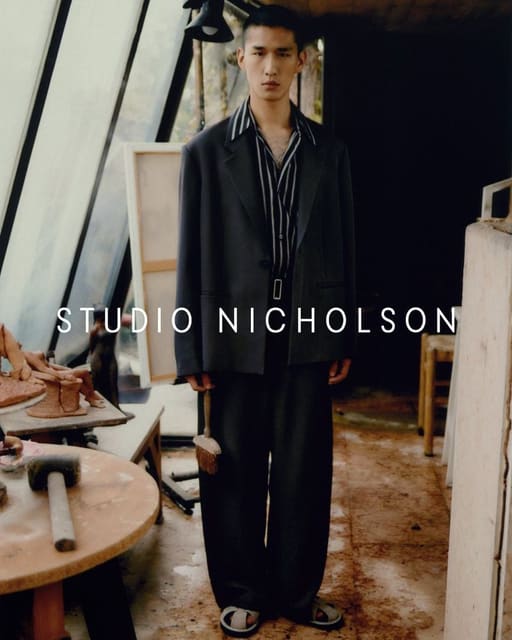 Studio Nicholson Spring/Summer 2025 Campaign — Studio Nicholson