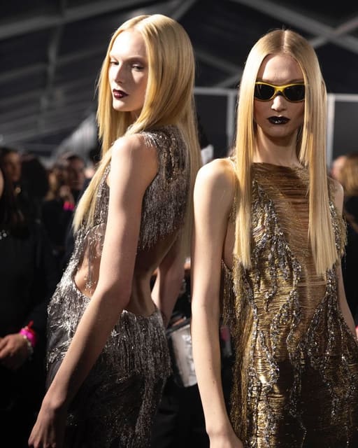 VERSACE FALL/WINTER 2025 - Backstage Sho... — Versace