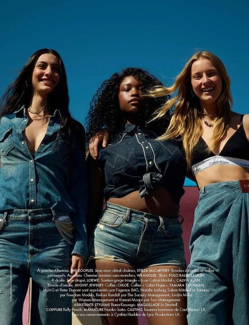 Team Denim — Elle France