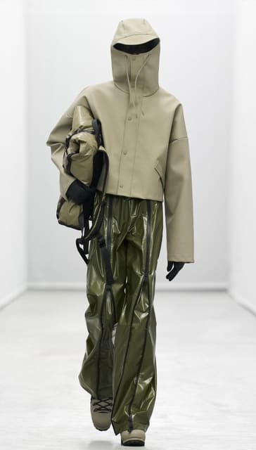 Rains F/W 25 Show Aarhus — Rains