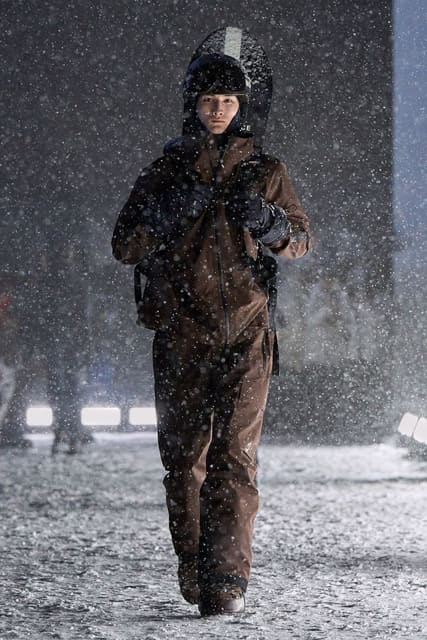 Moncler Grenoble F/W 25 Show Courchevel — Moncler