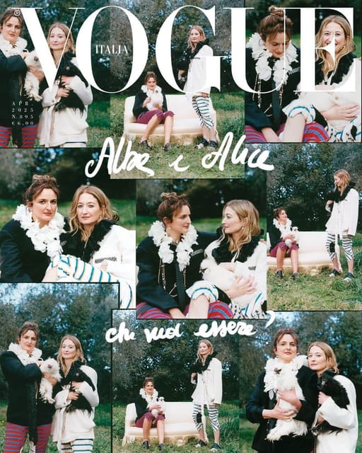 Vogue Italia April 2025 Cover — Vogue Italia