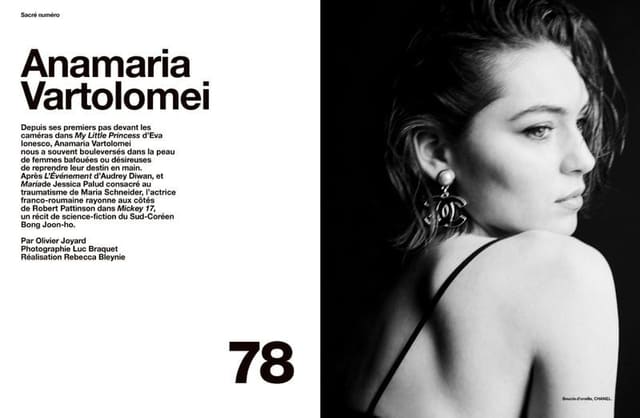 Anamaria Vartolomei — Numéro France