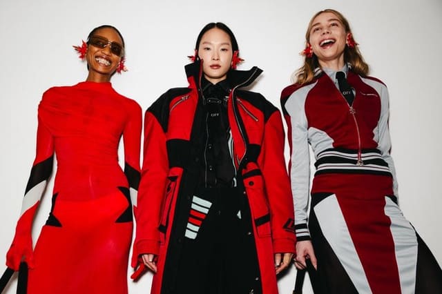 Off-White F/W 25 Show backstage — D'Scene Magazine