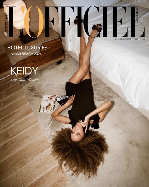 L'Officiel Azerbaijan October 2024 Cover by Gato Rivero — L'Officiel Azerbaijan