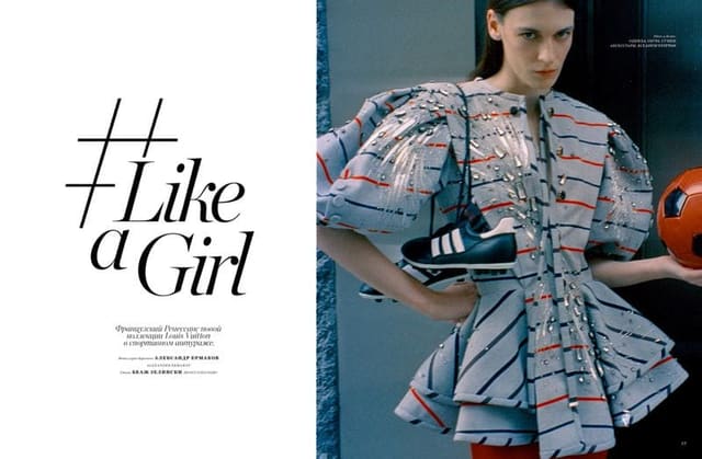 # Like a Girl — Harper's Bazaar Kazakhstan