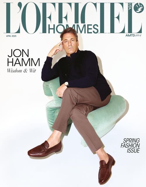 L'Officiel Hommes USA April 2025 Cover — L'Officiel Hommes USA