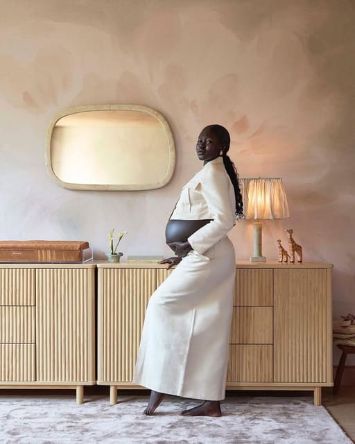 Inside Model Adut Akech’s Easy, Breezy Nursery in Los Angeles — Architectural Digest