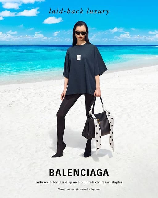 Balenciaga High Summer 2025 Campaign — Balenciaga