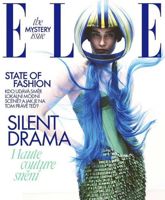 Elle Czech Republic May 2025 Cover — Elle Czech Republic