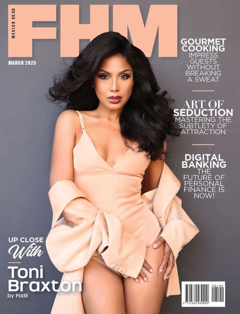 FHM Mexico March 2025 Cover — FHM