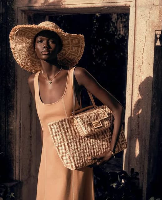 Fendi Raffia Collection Summer 2025 — Fendi