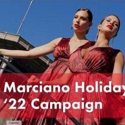 Holiday 22 Marciano campaign — Guess