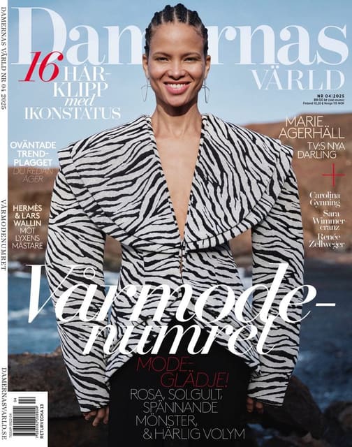 Damernas Värld April 2025 Cover — Damernas Värld