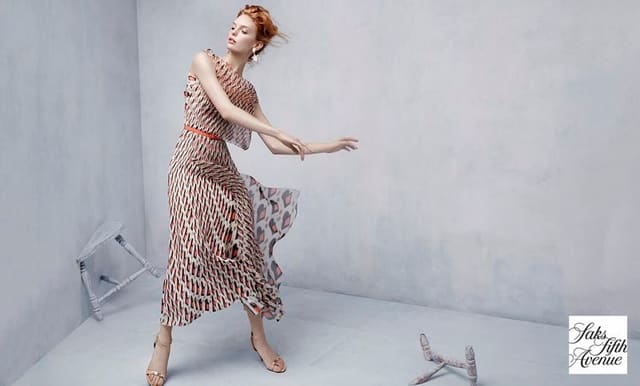 Saks Fifth Avenue: Follow the dress Apri... — Saks