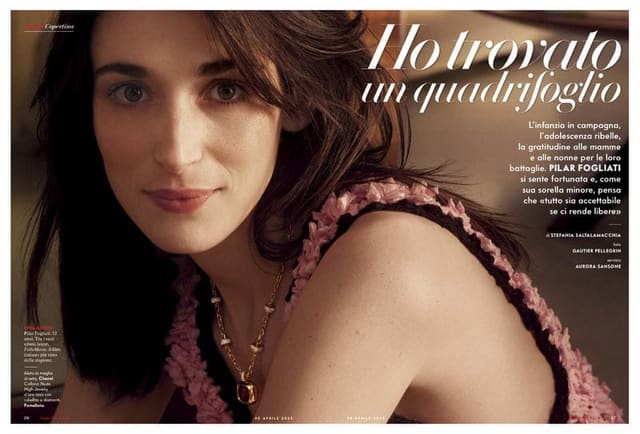 PILAR FOGLIATI - HO TROVATO UN QUADRIFOG... — Vanity Fair Italia