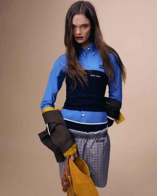 Lulu Tenney And Miu Miu — Vogue Korea
