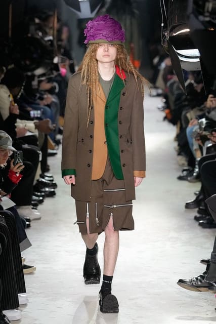 Comme des Garçons Homme Plus F/W 25 Show — Comme des Garçons
