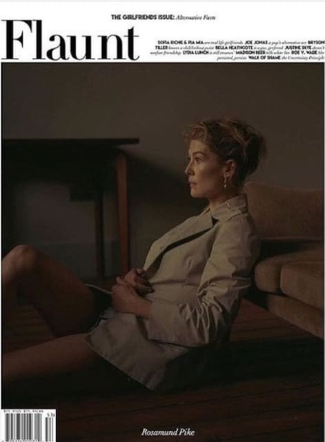 Flaunt March 2017 Cover _ ROSAMUND PIKE — Flaunt