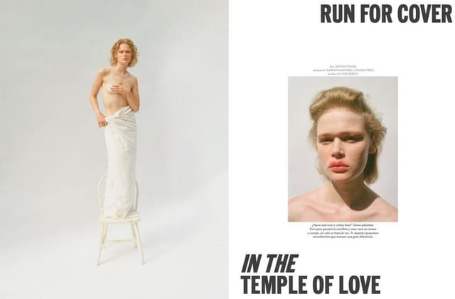 RUN FOR COVER IN THE TEMPLE OF LOVE — Elle Mexico