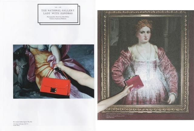 The National Gallery: Lady with Handbag — Pop Magazine