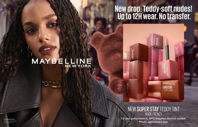 Maybelline Teddy Ting Spring 2025 — Maybelline