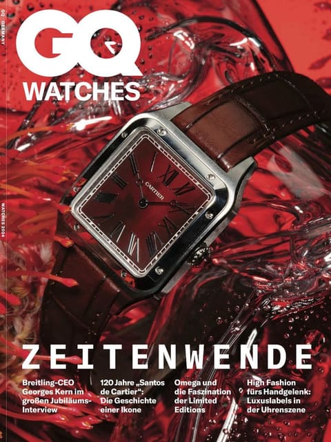 GQ Germany Watches December 2024 Cover — GQ Germany