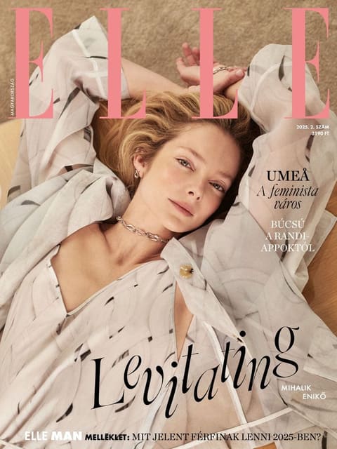 Elle Hungary May 2025 Cover — Elle Hungary