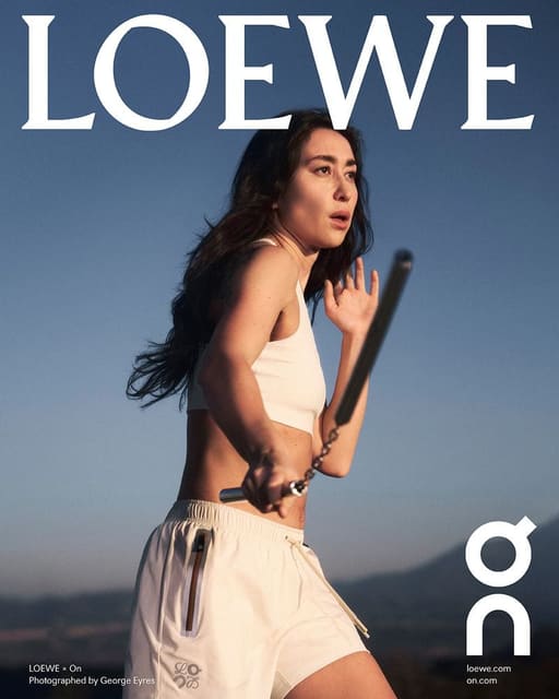 Loewe x On Advertising Campaign — Loewe
