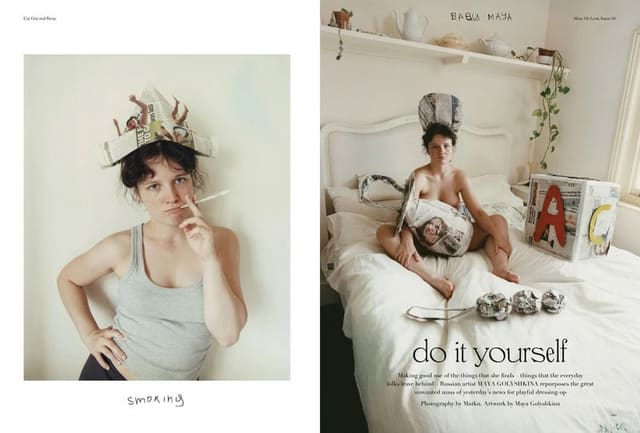 Maya Markn — More or Less Magazine