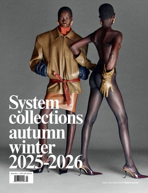 System Magazine Collections Issue No. 1 A/W 25-26 Covers — System Collections