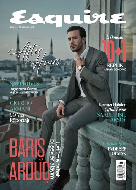 Esquire Turkey September 2024 Cover — Esquire Turkey