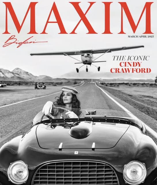Maxim Magazine March/April 2025 Cover — Maxim Magazine