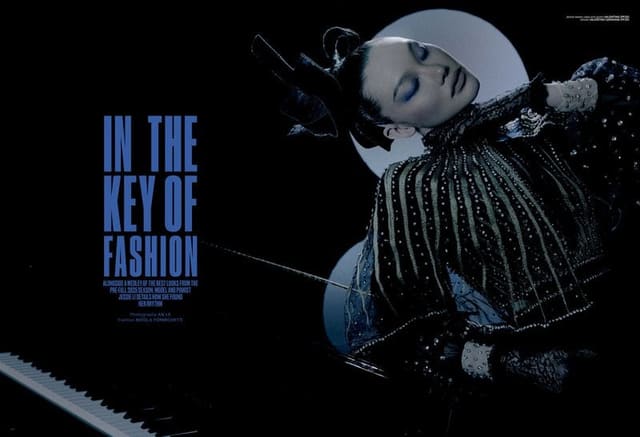 In The Key of Fashion — V Magazine