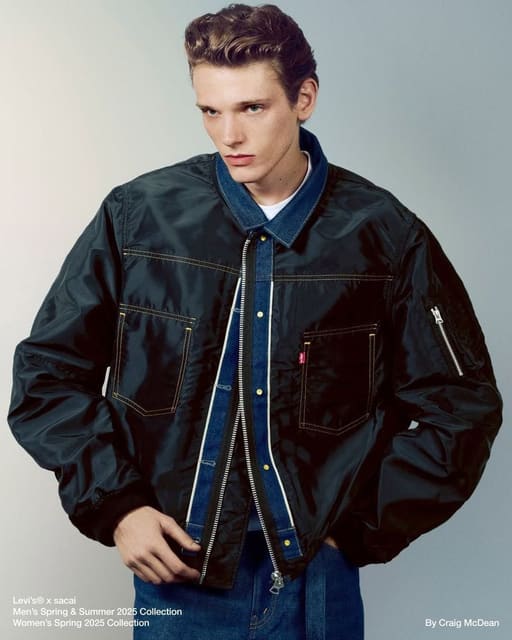 Levi's x Sacai Spring 2025 Campaign — Levi's