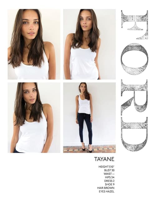 Ford Models NY S/S 14 Polaroids/Portrait...