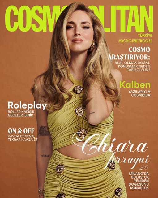 Chiara Ferragni — Cosmopolitan Turkey