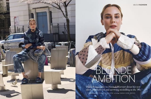 Diane Kruger: Blonde Ambition — Grazia UK
