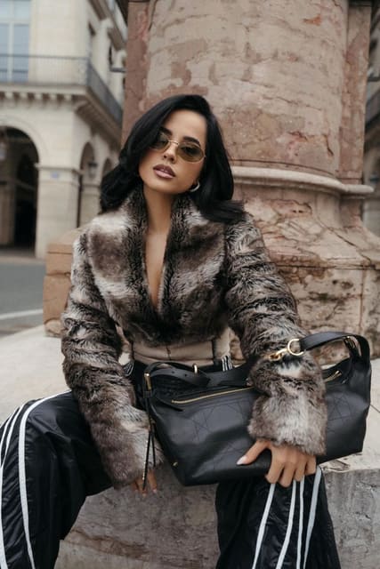 The D-Journey bag is Becky G's new favor... — Vogue Mexico