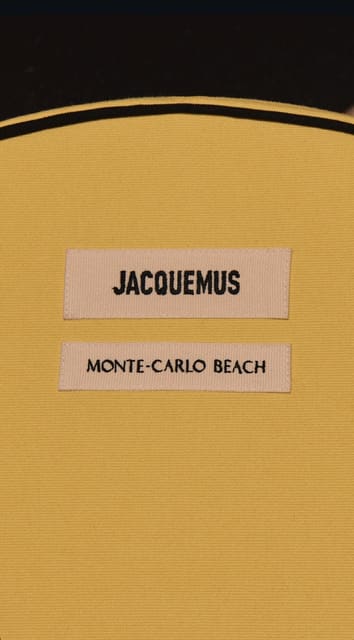 The Jacquemus Beach Club — Jacquemus