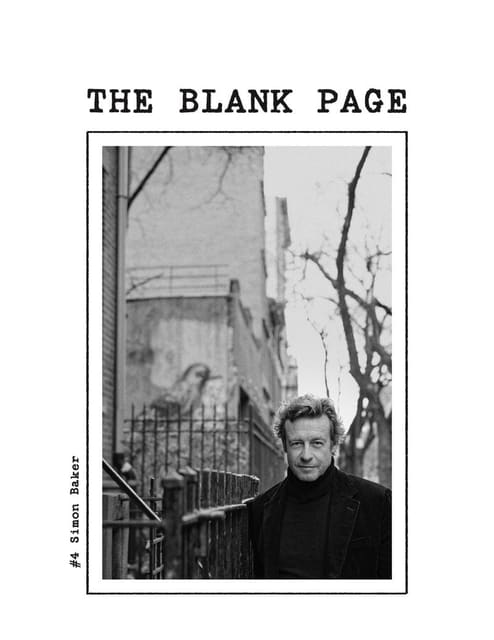 The Blank Page Magazine #4 Cover — The Blank Page Magazine