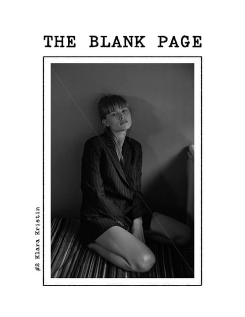 The Blank Page Magazine #2 Cover — The Blank Page Magazine