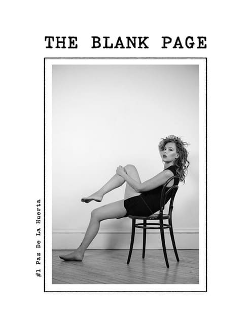 The Blank Page Magazine #1 Cover — The Blank Page Magazine
