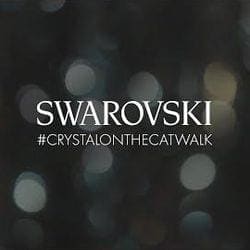Campaign : Crystal on the catwalk. — Swarovski